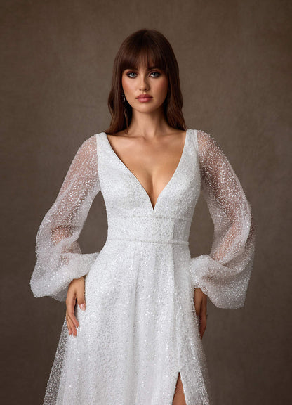 Gaia Wedding Dress-AZ78787446